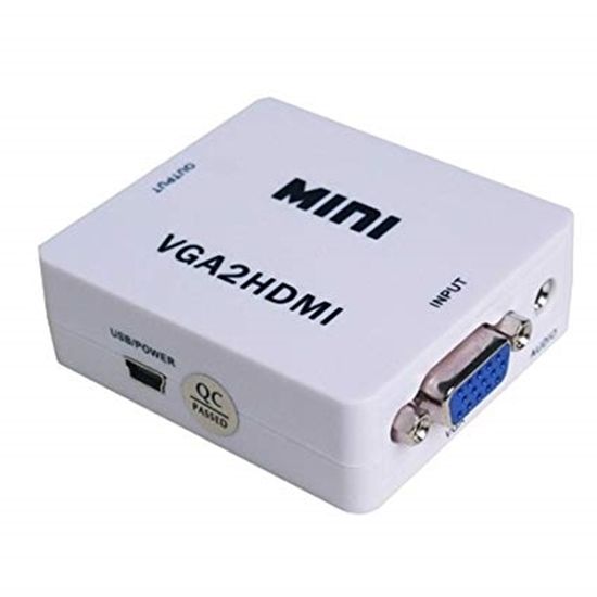 ADAPTADOR CONVERSOR DE VGA  A  HDMI